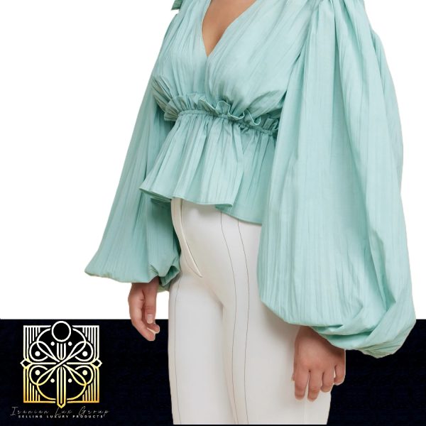 پیراهن زنانه ACLER مدل Lyall Blouse رنگ آبی - تصویر 8